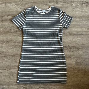 Tobi striped t-shirt dress